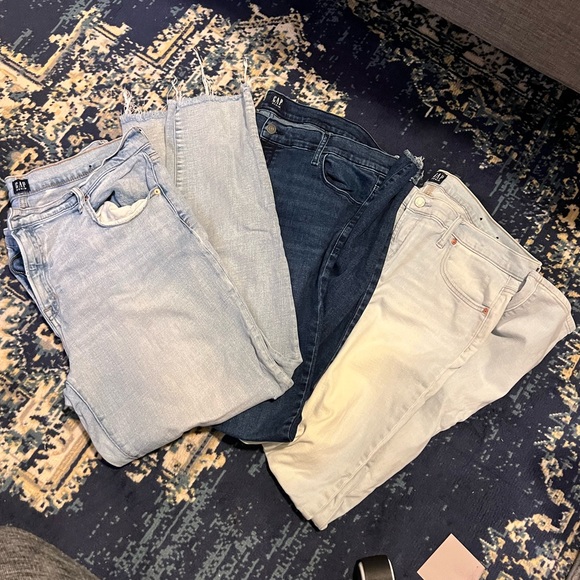 Bundle! Gap jeans, women’s 18 tall. Skinny and boyfriend - Picture 2 of 2